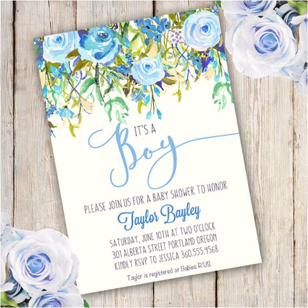Example Of A Baby Shower Invitation 43 Baby Shower Invitation Examples