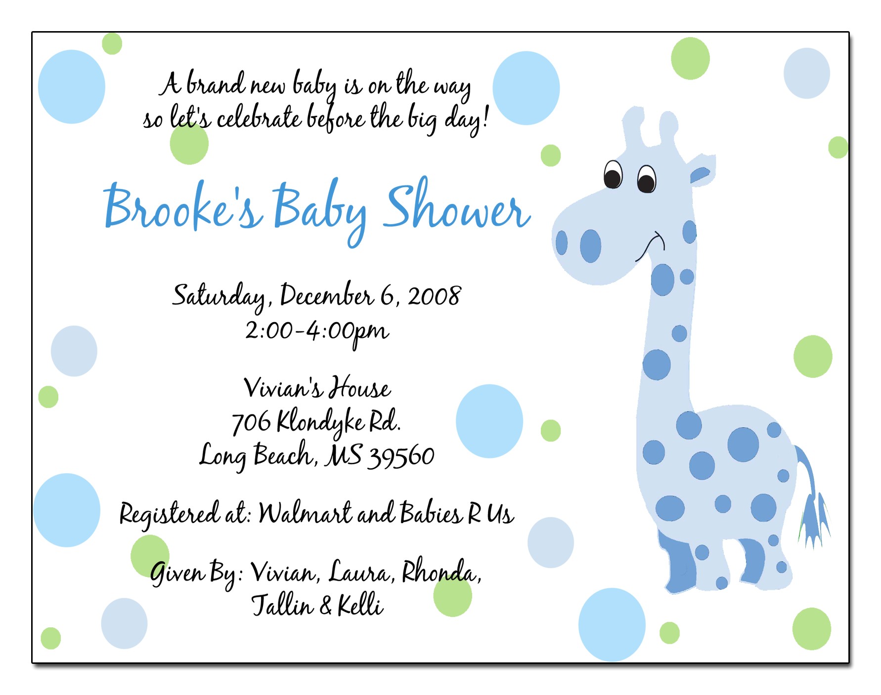 Example Of A Baby Shower Invitation Invitation Baby Boy Quotes Quotesgram