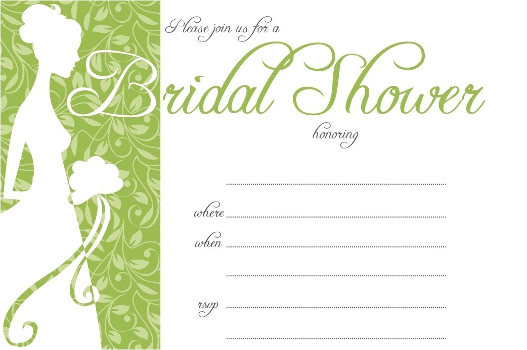 Examples Of Bridal Shower Invitations Sample Invitation for Wedding Shower Matik for