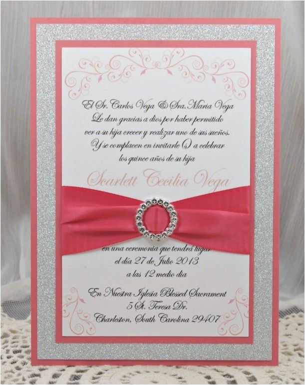 Examples Of Quinceanera Invitations Quinceanera Invitations Free Sample Quinceanera
