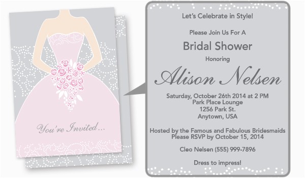Exquisite Bridal Shower Invitations Bridal Shower Invitation Templates Bridal Shower