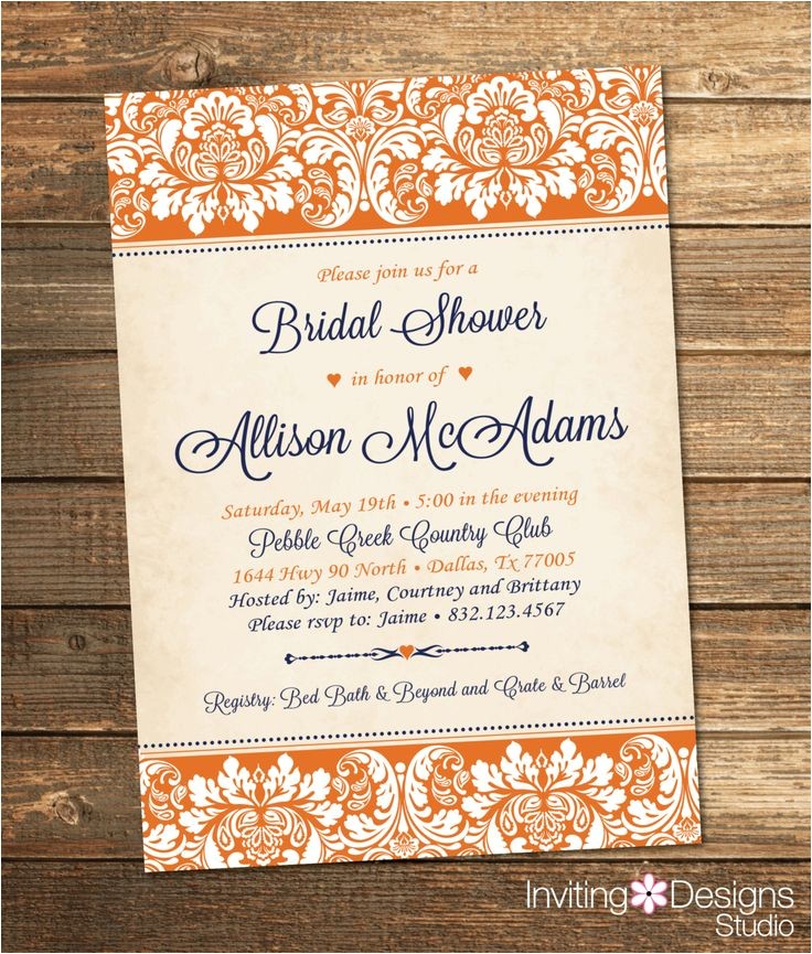 Exquisite Bridal Shower Invitations Elegant Bridal Shower Invitation Wedding Shower