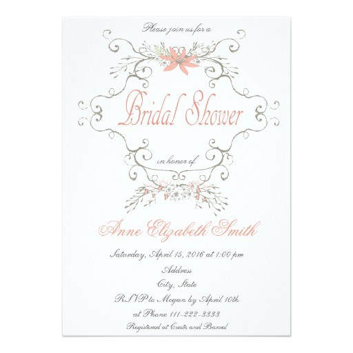 Fairytale Bridal Shower Invitations Fairytale Bridal Shower Invitation