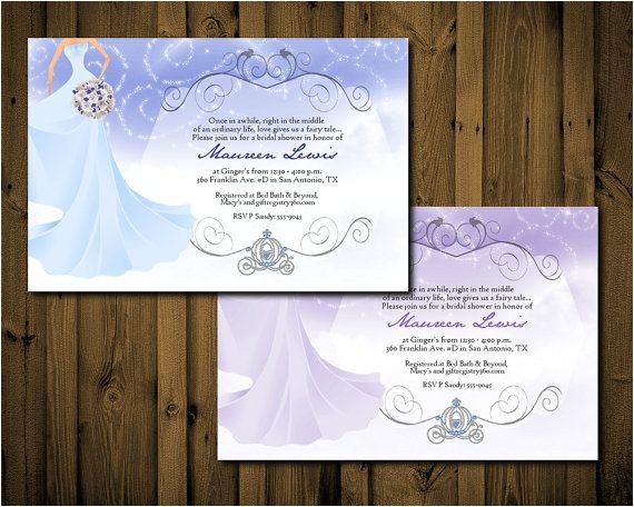 Fairytale Bridal Shower Invitations Fairytale Bridal Shower Invitations Chic You Print by