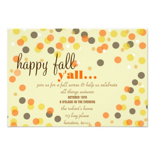 Fall themed Birthday Party Invitations 6 000 Fall Party Invitations Fall Party Announcements