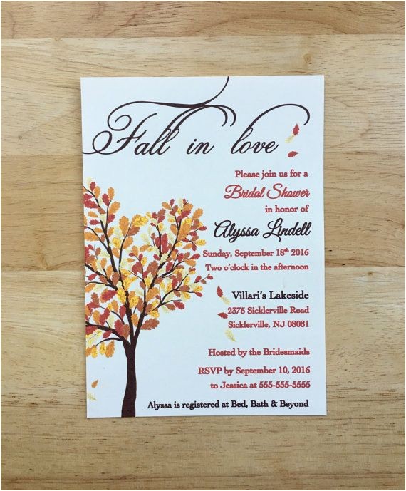 Fall themed Bridal Shower Invitations the 25 Best Autum Leaves Ideas On Pinterest