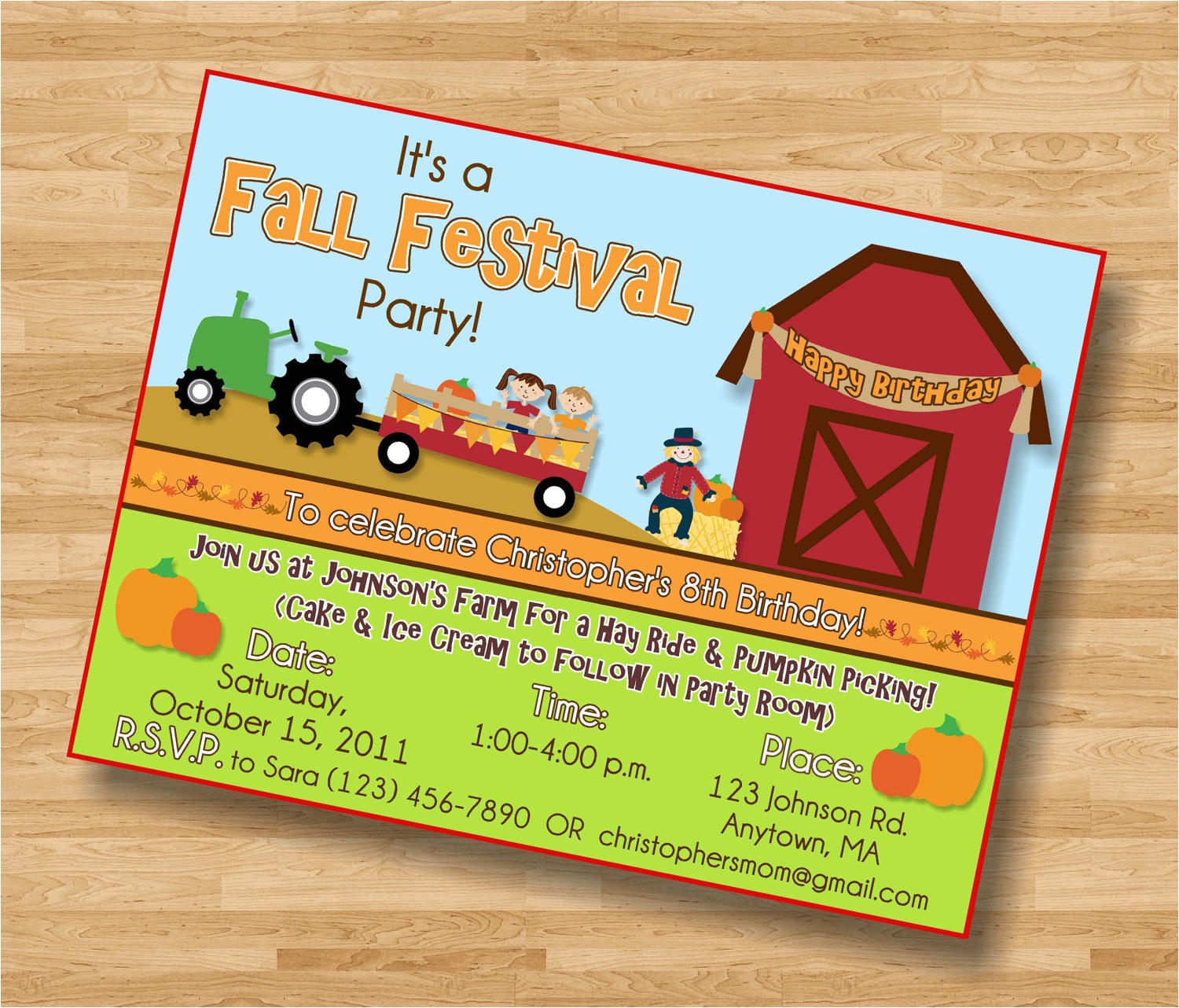 Fall themed Party Invitations top 18 Fall Birthday Party Invitations theruntime Com