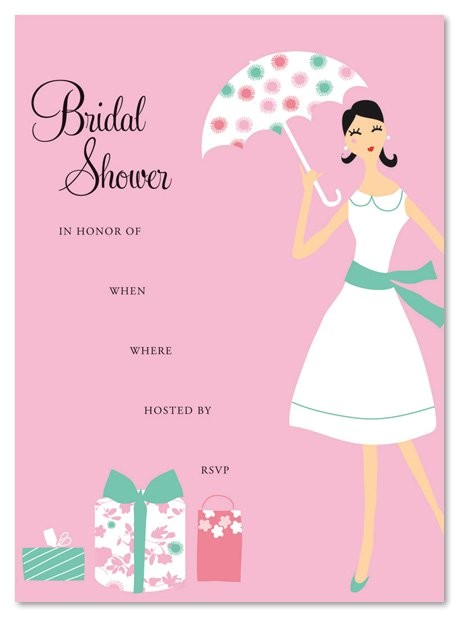 Fill In the Blank Bridal Shower Invitations Bridal Shower Invitations Fill In