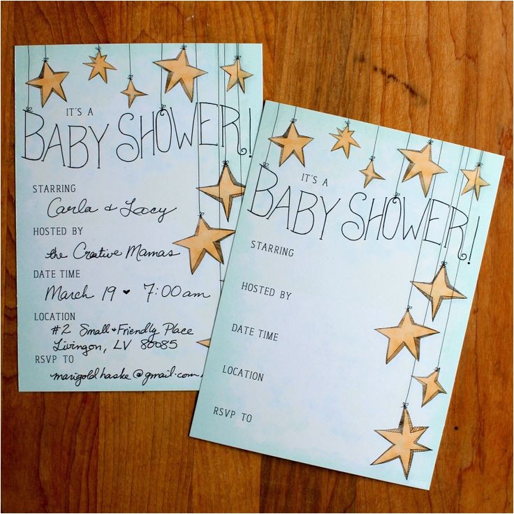 Filling Out Baby Shower Invitations How to Fill Out A Baby Shower Invitations Party Xyz