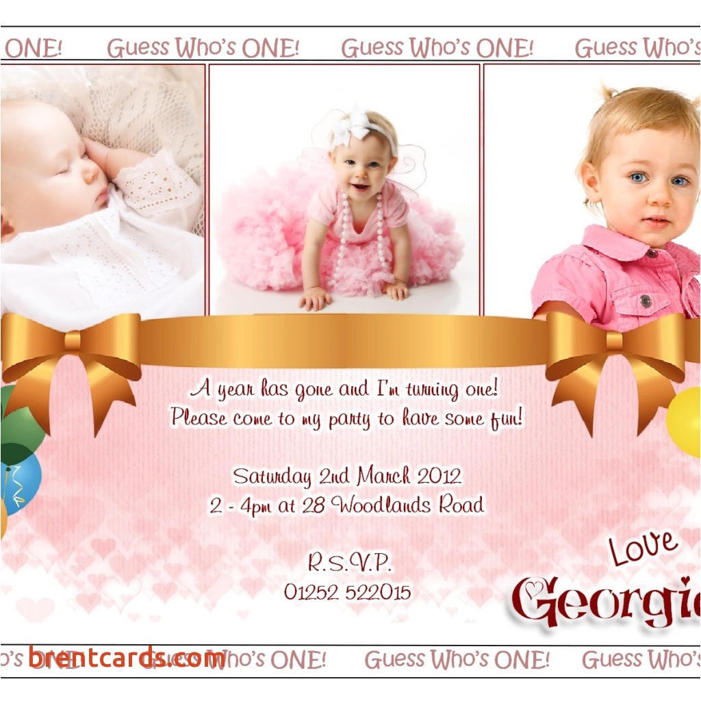 First Birthday Invitation Card Matter In Marathi Invitation Card First Birthday In Marathi Gallery