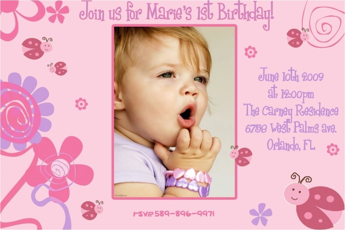 First Birthday Invitation Templates Free Download 1st Birthday Invitation Cards Templates Free