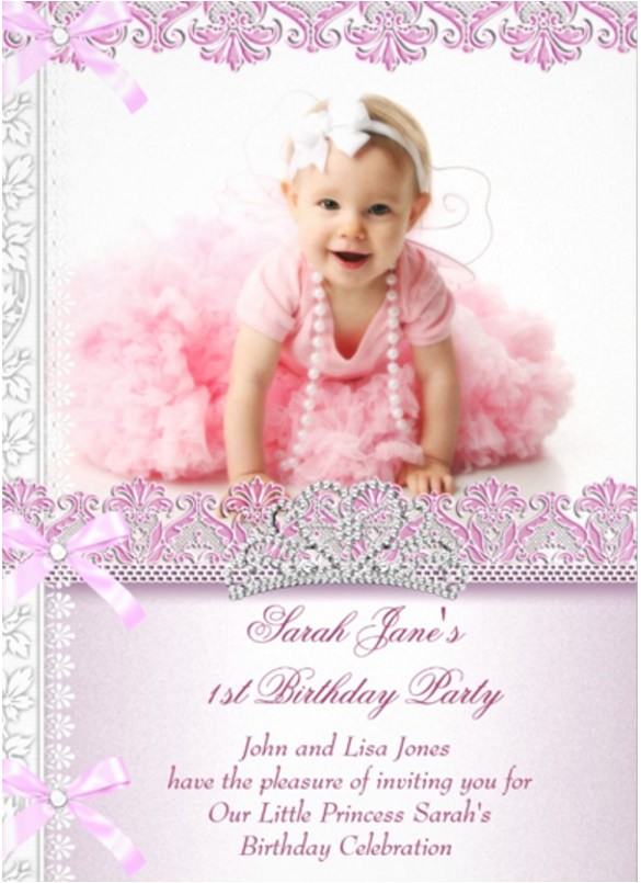 First Birthday Invitation Templates Free Download 30 First Birthday Invitations Free Psd Vector Eps Ai
