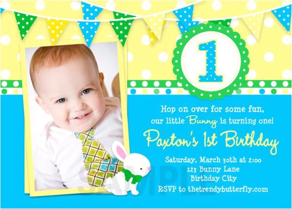 First Birthday Invitations Boy Wording 1st Birthday Invitation Wording – Bagvania Free Printable