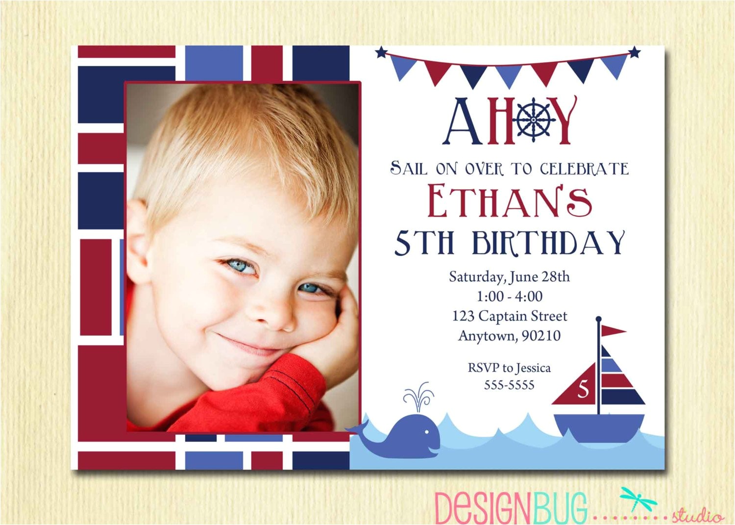 First Birthday Invitations Boy Wording Birthday Invitation Wording for 5 Year Old Boy
