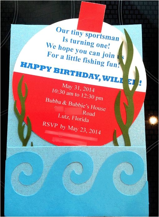 Fish themed Birthday Party Invitations Gone Fishing Birthday Invitations and Fishing On Pinterest