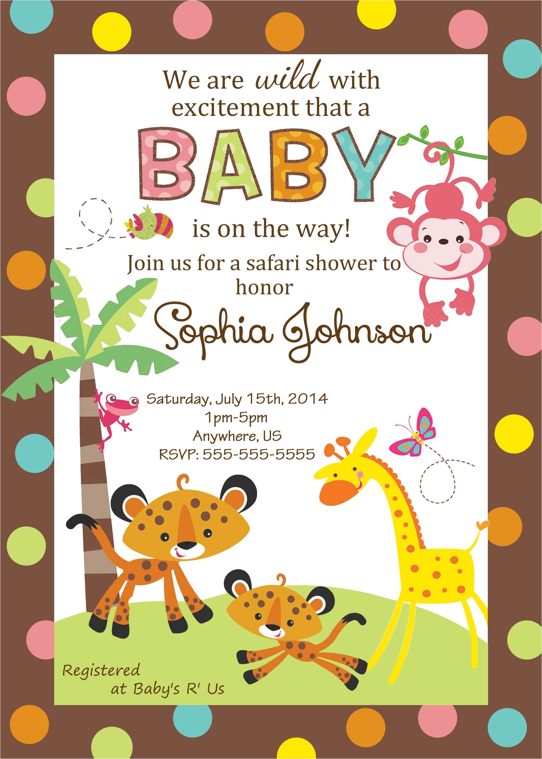 Fisher Price Baby Shower Invitations Fisher Price Baby Shower Custom Invitations $8 99 Pink
