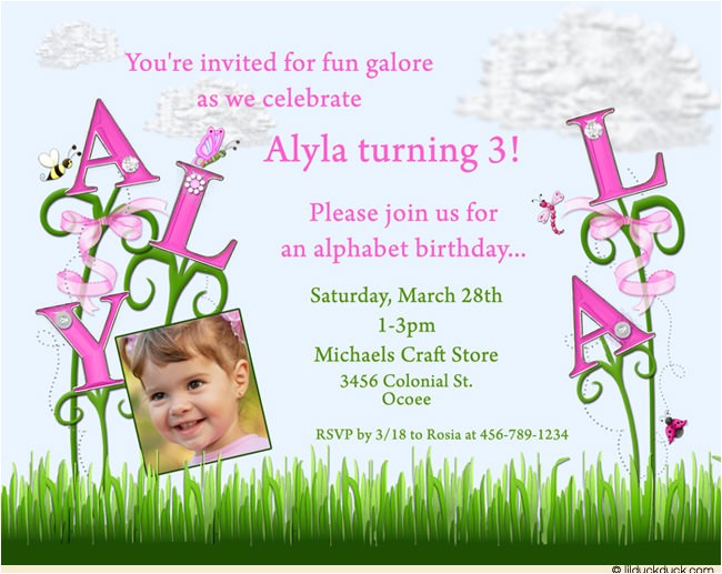 Flower themed Birthday Party Invitation Wording Sunny Flower Birthday Invitation Sweet Girl S Bright Fun