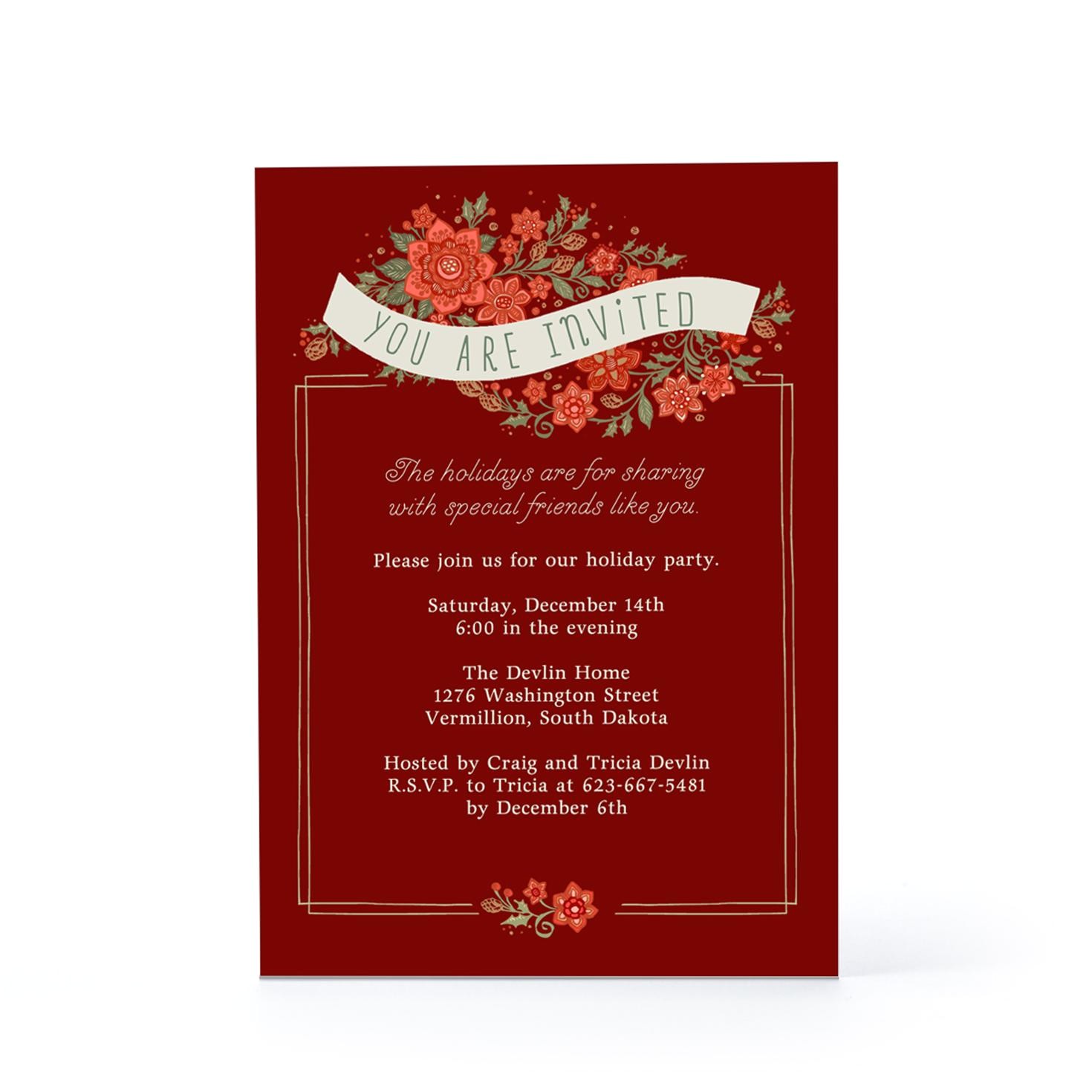 Formal Christmas Party Invitation Templates formal Christmas Party Invitation Templates Fun for