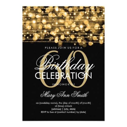 Free 60th Birthday Invitations Templates Free Printable 60th Birthday Invitations Free Invitation