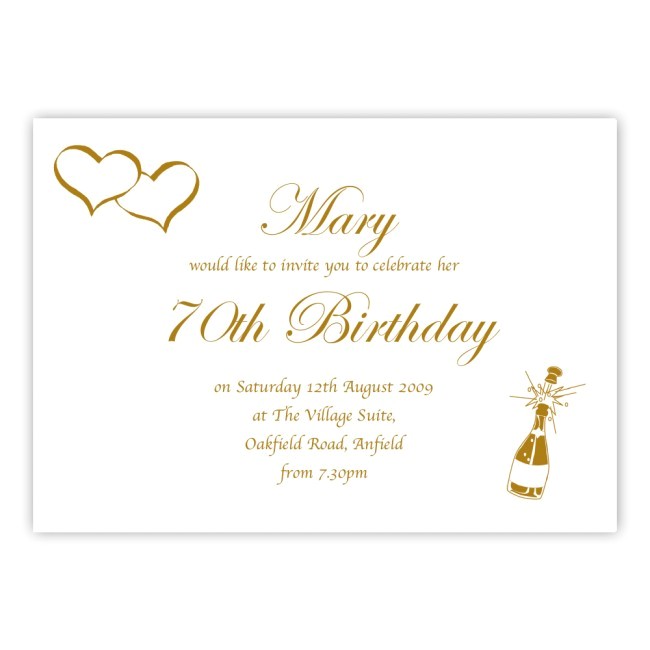 Free 70th Birthday Invitation Wording 70th Birthday Party Invitations Wording Drevio Free 70th Birthday Invitation Wording 70th Birthday Party Invitations Wording Drevio