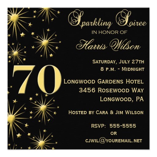 Free 70th Birthday Invitation Wording 70th Birthday Party Invitations Wording Free Invitation