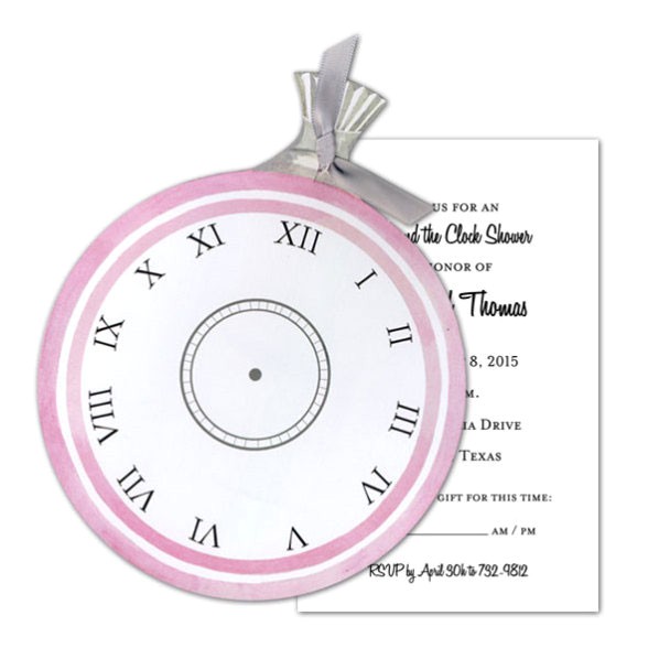 Free Around the Clock Bridal Shower Invitation Templates Bridal Shower Invitations Around the Clock Bridal Shower Free Around the Clock Bridal Shower Invitation Templates Bridal Shower Invitations Around the Clock Bridal Shower