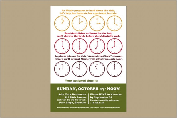 Free Around the Clock Bridal Shower Invitation Templates Items Similar to Around the Clock Bridal Shower Invitation Free Around the Clock Bridal Shower Invitation Templates Items Similar to Around the Clock Bridal Shower Invitation