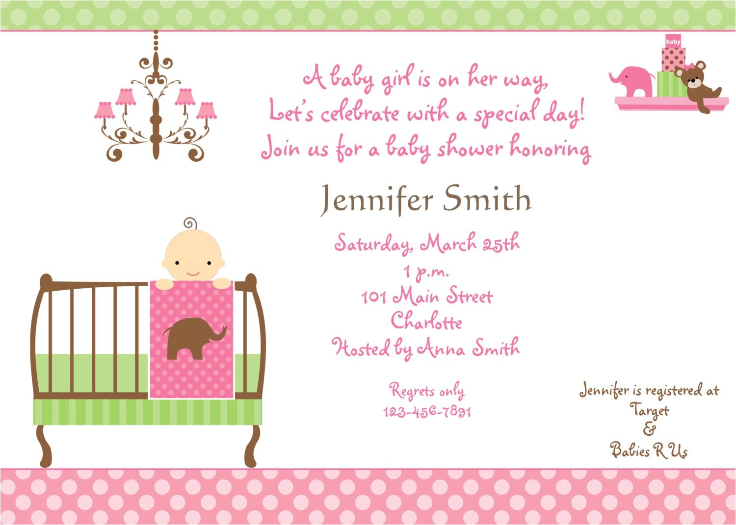 Free Baby Girl Shower Invitations Baby Shower Invitations for Girls Baby Shower Free Baby Girl Shower Invitations Baby Shower Invitations for Girls Baby Shower