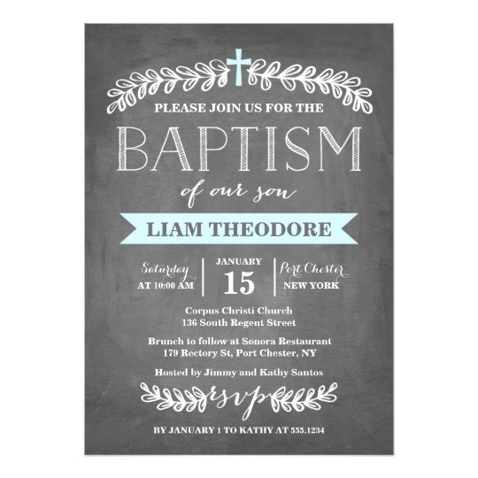 Free Baptism E Invitations Elegant Laurels Blue Baptism Invitation Free Baptism E Invitations Elegant Laurels Blue Baptism Invitation