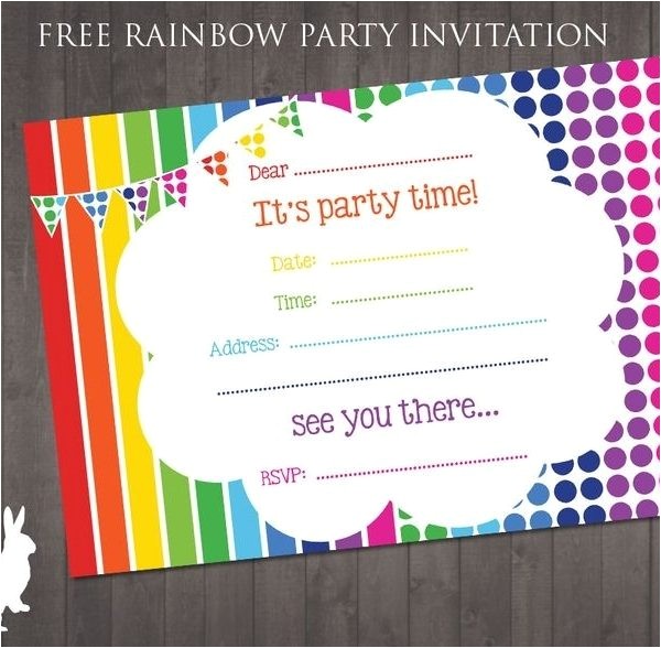 Free Birthday Invitation Templates for Whatsapp Party Invitations Free Printable Template Free Printable