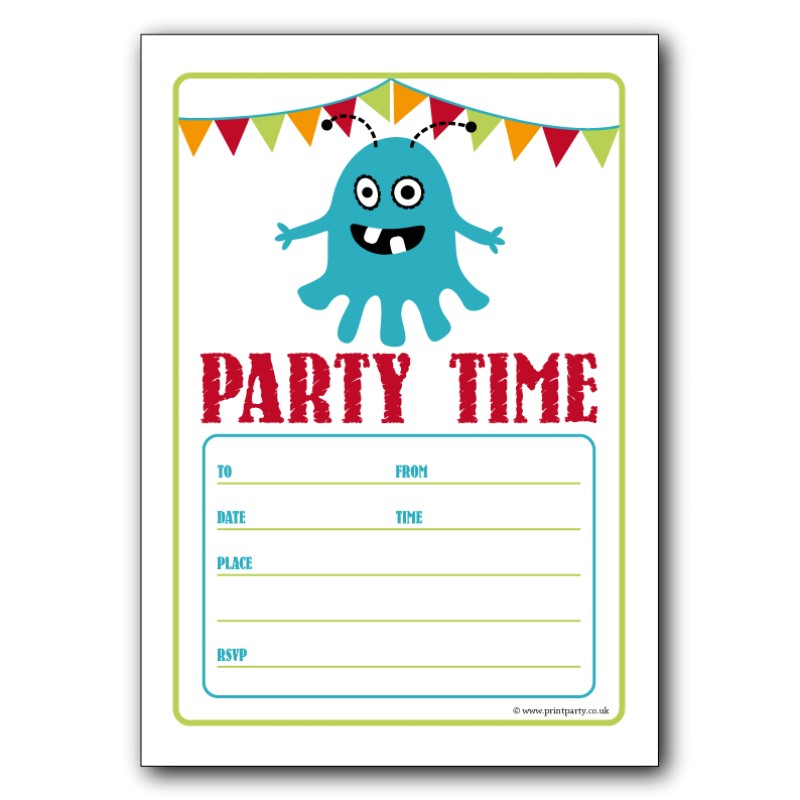 Free Birthday Invitations Templates for Word Free Birthday Party Invitation Templates for Word