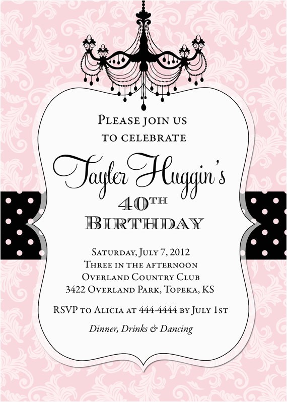 Free Birthday Party Invitation Templates for Adults Free Printable Personalized Birthday Invitations for