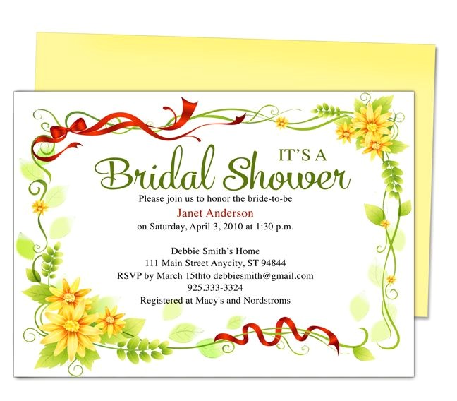 Free Bridal Shower Invitation Templates for Publisher 16 Best Images About Wedding Bridal Shower Invitation