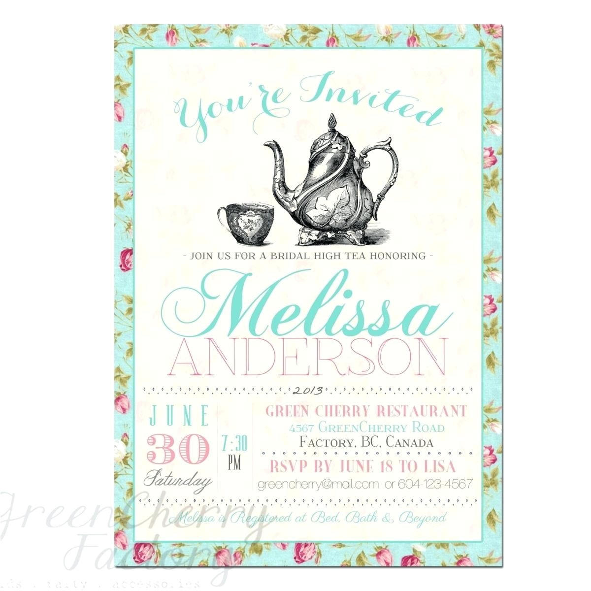 Free Bridal Shower Invitation Templates for Publisher Publisher Template Invitations