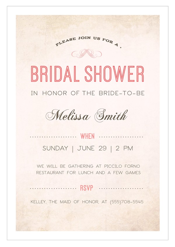 Free Bridal Shower Invitations Online 22 Free Bridal Shower Printable Invitations All Free