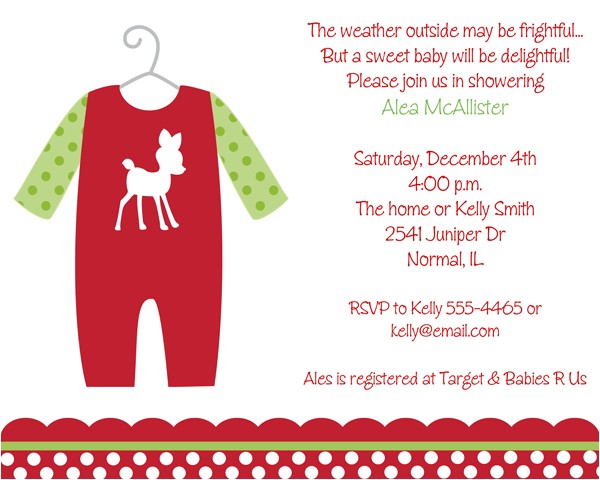 Free Christmas Baby Shower Invitations Christmas Outfit Baby Shower Invitations Free Christmas Baby Shower Invitations Christmas Outfit Baby Shower Invitations
