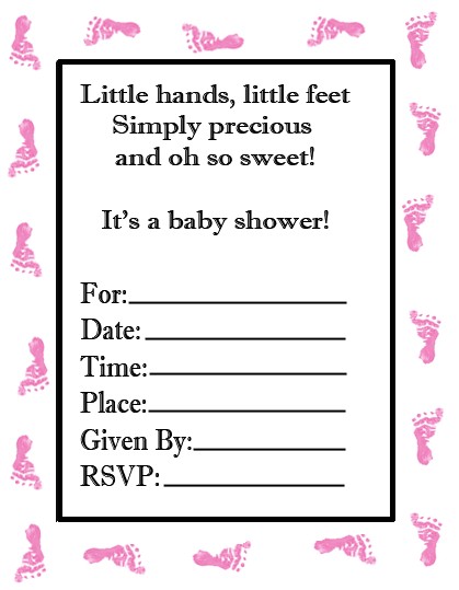 Free Customizable Printable Baby Shower Invitations Custom Baby Shower Invitations Template