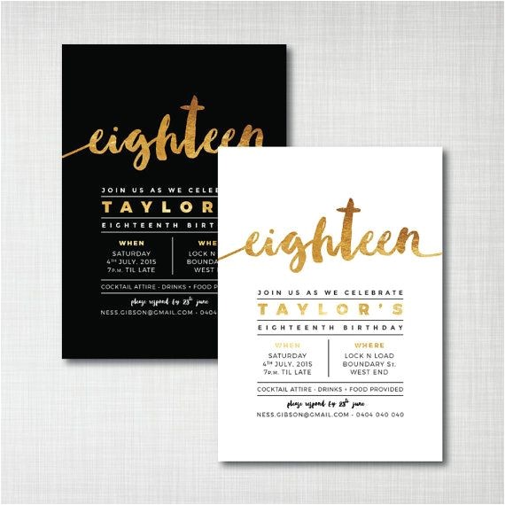 Free Digital Birthday Invitation Cards Another Invite Design Idea We Could Imitate Modern Gold
