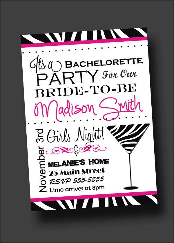 Free Downloadable Bachelorette Party Invitations 11 Bachelorette Party Invitation Free Editable Psd Ai