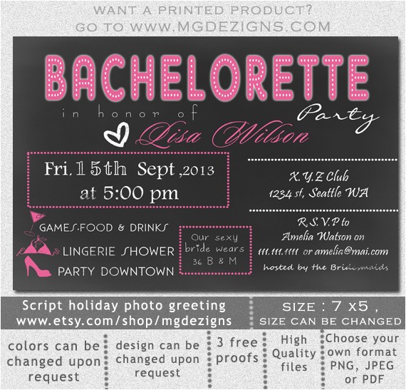 Free Downloadable Bachelorette Party Invitations Printable Bachelorette Party Invitation Template