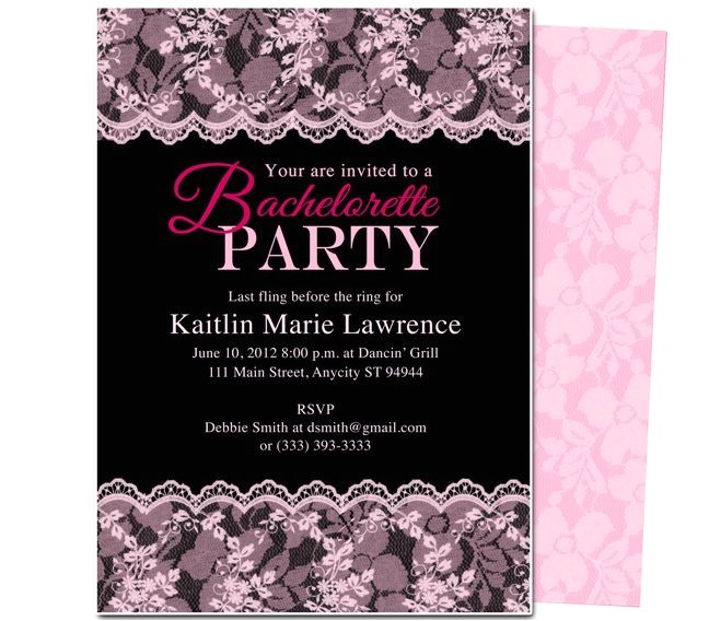 Free Downloadable Bachelorette Party Invitations Printable Diy Bachelorette Party Invitations Boudoir