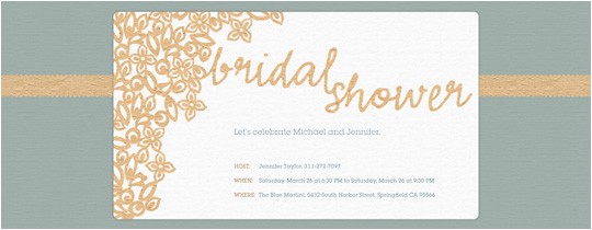 Free Electronic Bridal Shower Invitation Templates Bridal Shower Invitations Online Free Printable Mini Bridal