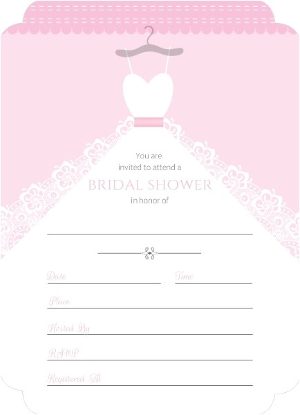 Free Fill In the Blank Bridal Shower Invitations White Wedding Dress Fill In the Blank Bridal Shower Invite