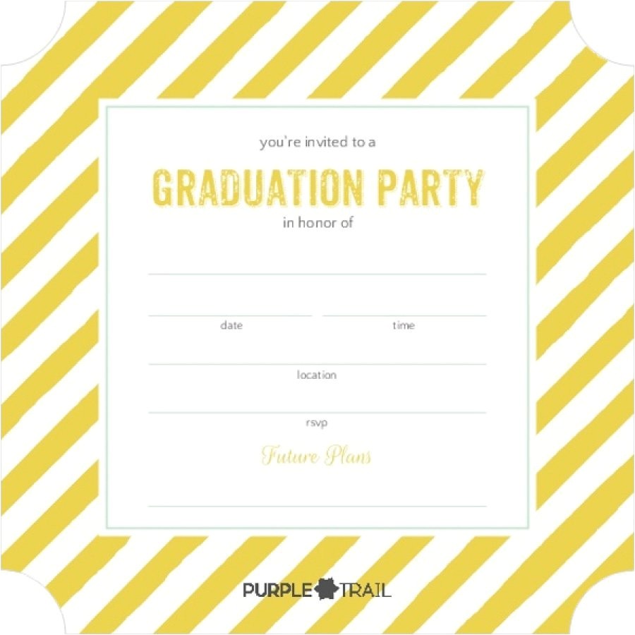 Free Graduation Party Invitation Templates 40 Free Graduation Invitation Templates Template Lab