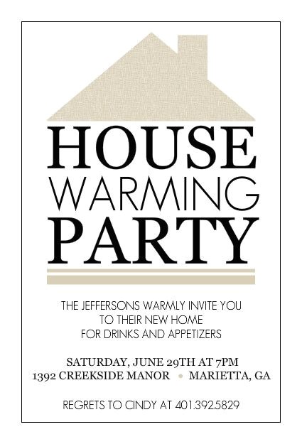 Free Housewarming Party Invitation Template Free Housewarming Party Invitations Printable