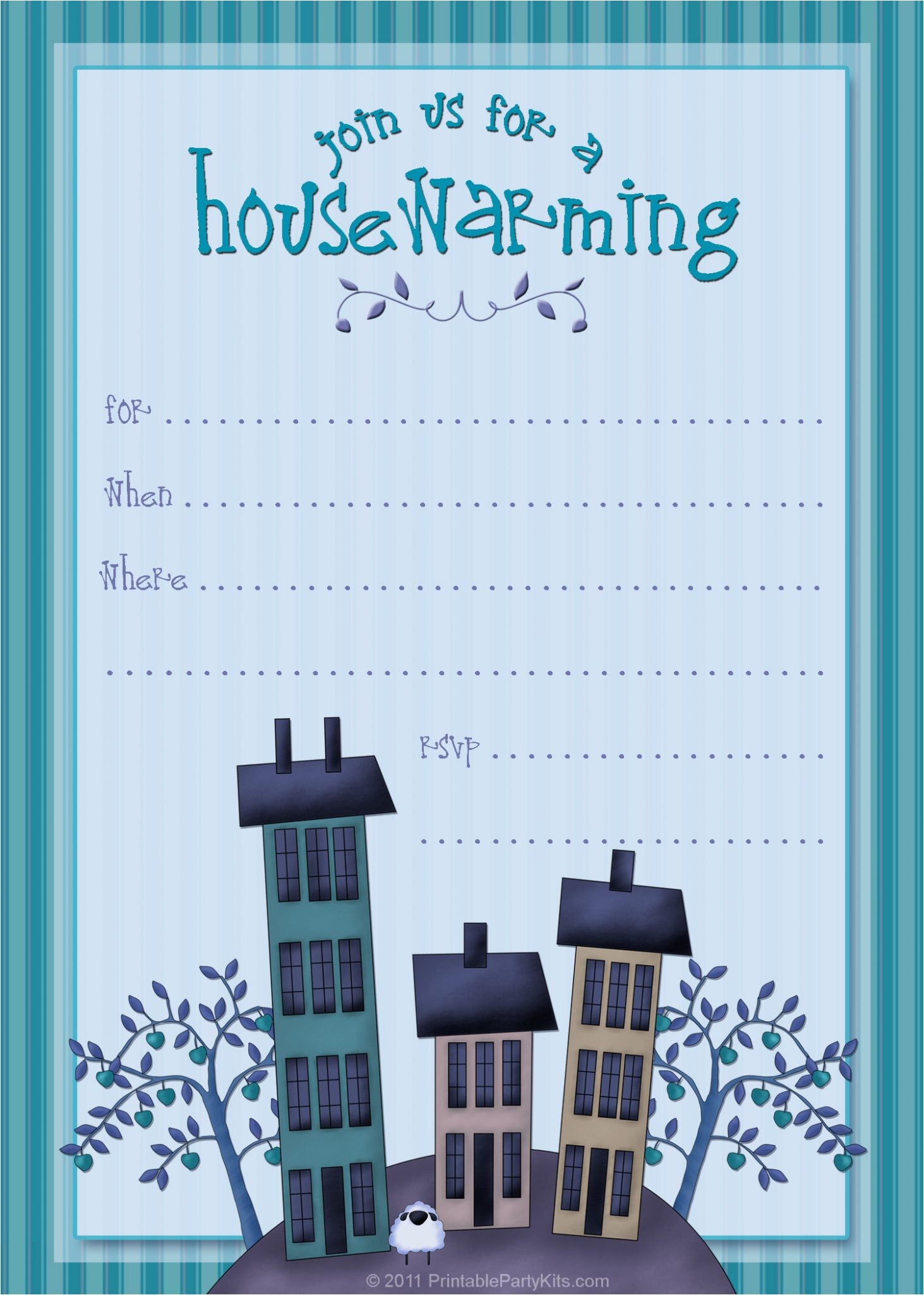 Free Housewarming Party Invitation Template Free Printable Housewarming Party Invitations