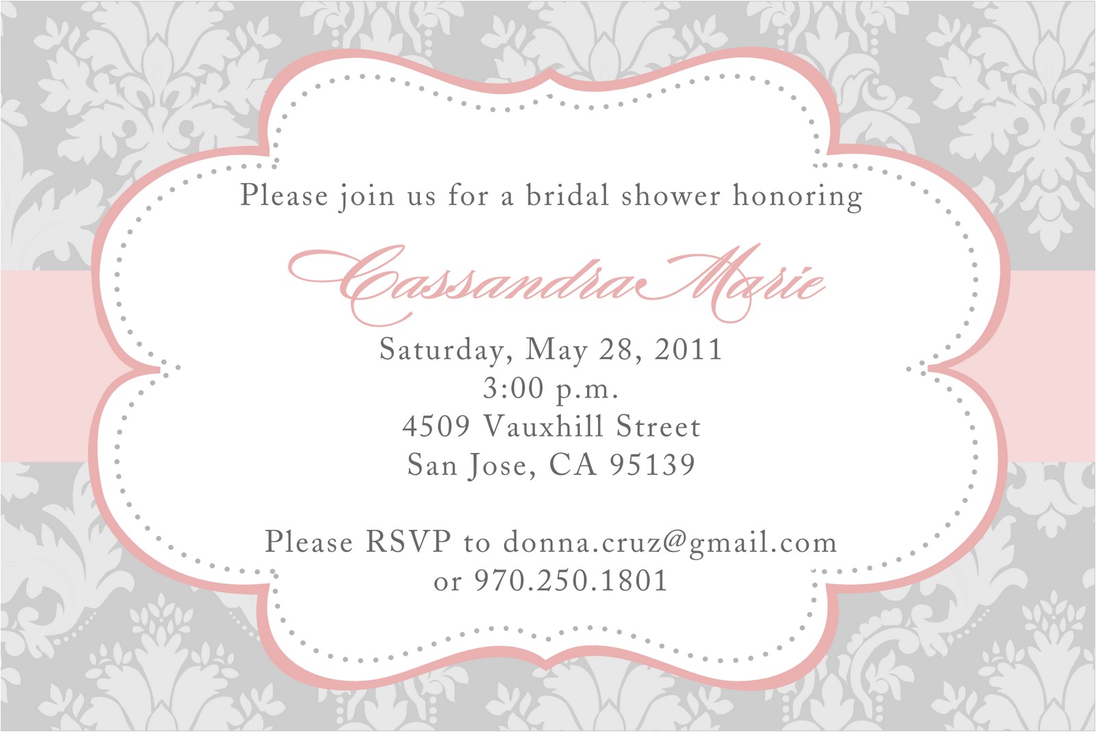 Free Online Bridal Shower Invitations Templates Free Wedding Shower Invitation Templates Weddingwoow