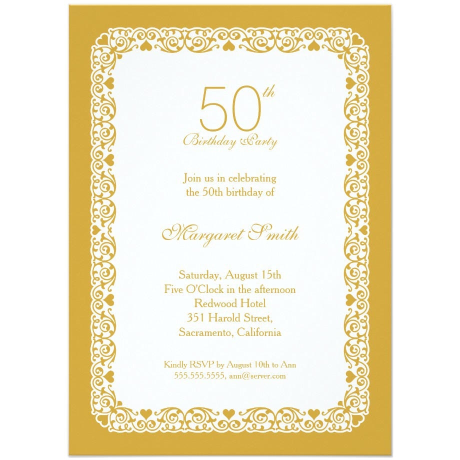 Free Personalised Birthday Invitations 14 50 Birthday Invitations Designs Free Sample