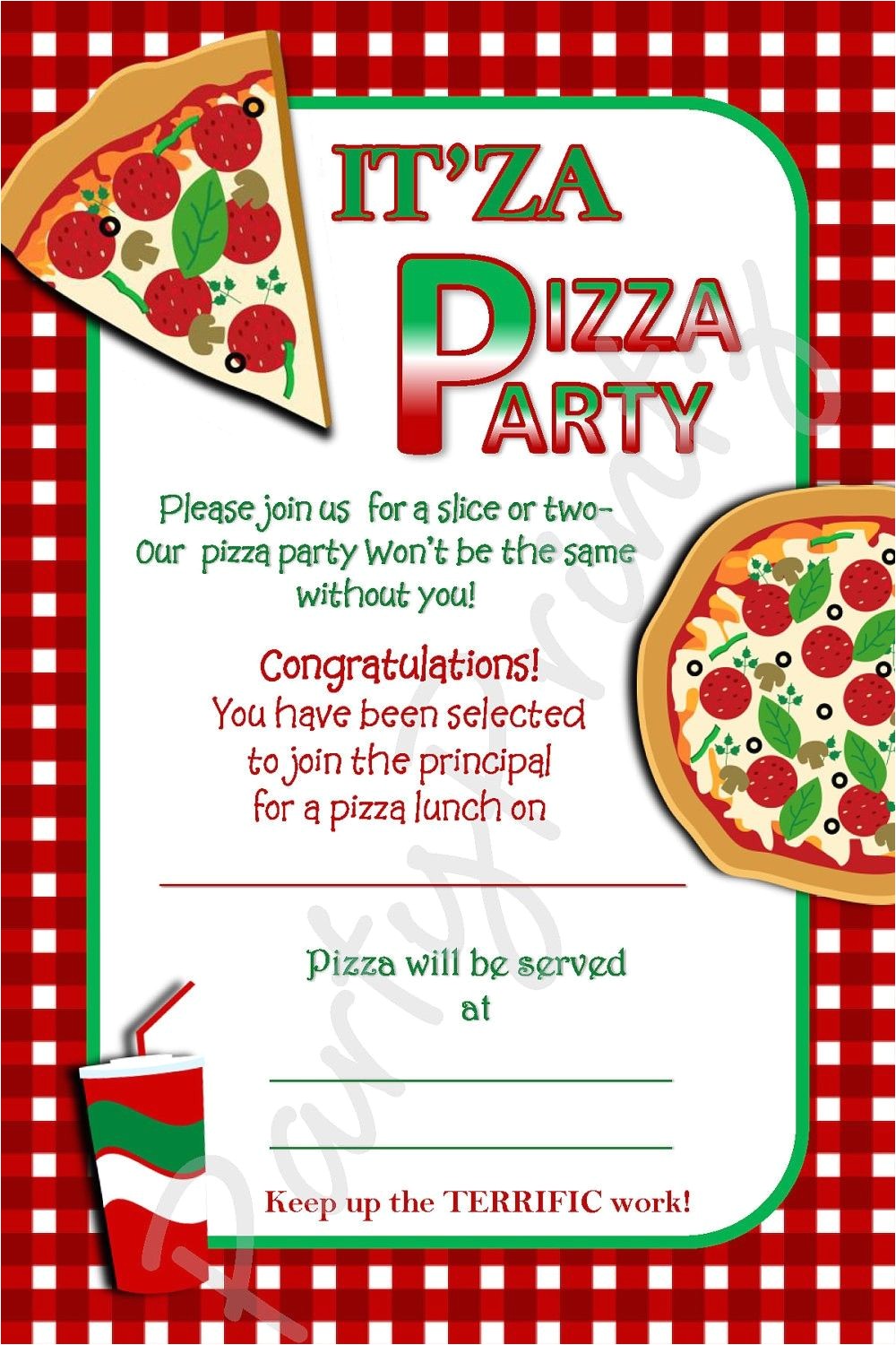 Free Pizza Party Invitation Template Pizza Party Invitations Party Invites Pinterest