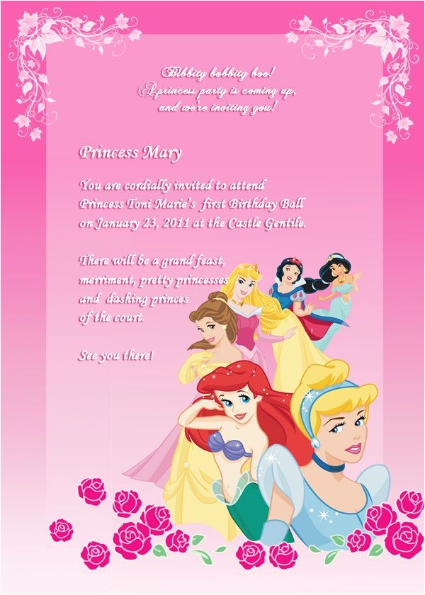 Free Princess Birthday Invitation Templates 78 Best Images About Birthday Invitation Templates On